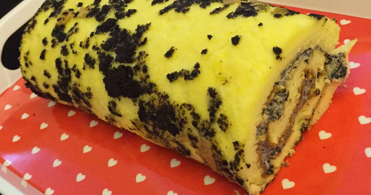 Resep Bolu Gulung Oreo Resep Bolu Gulung Oreo
