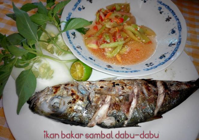  Resep  Ikan bakar  sambal  dabu  dabu  khas manado oleh Siska 