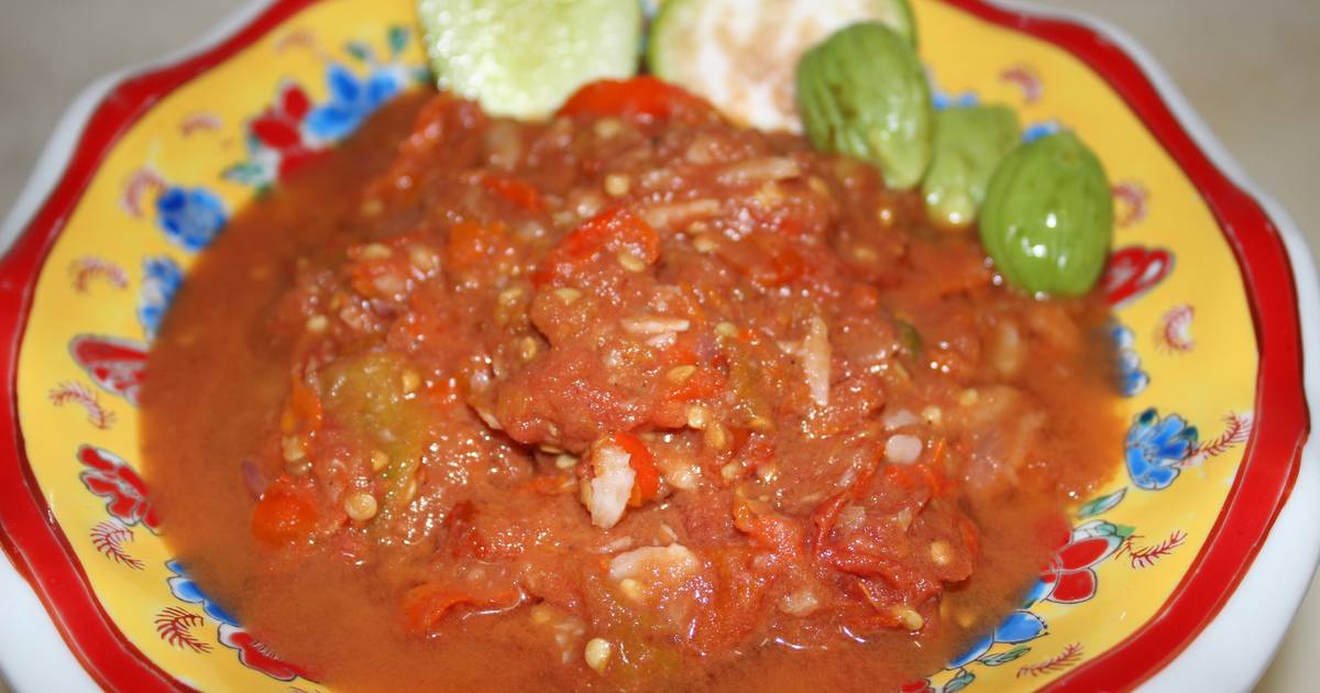  Resep Sambal Tomat Bawang Putih oleh Y Utomo Cookpad