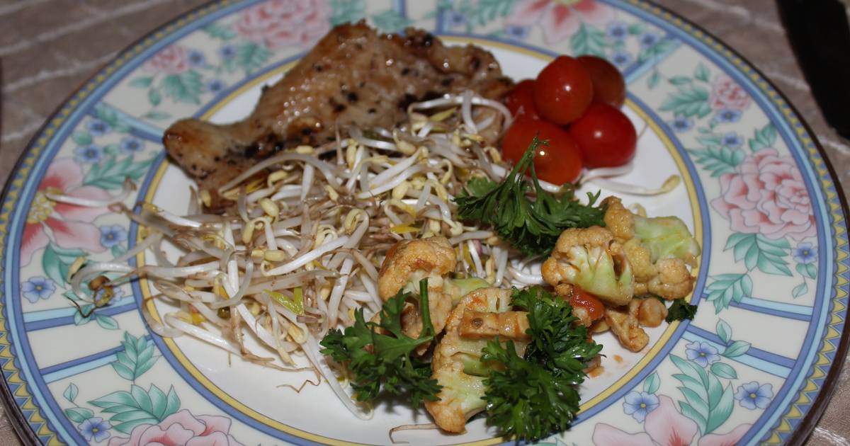 Resep Steak Ikan  ekor  kuning  dengan sayuran oleh Y Utomo 