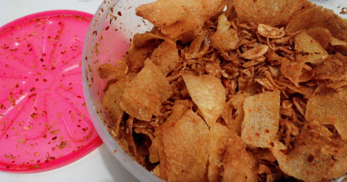 Resep Keripik Kentang Ebi Nyummy oleh Desy Jun - Cookpad