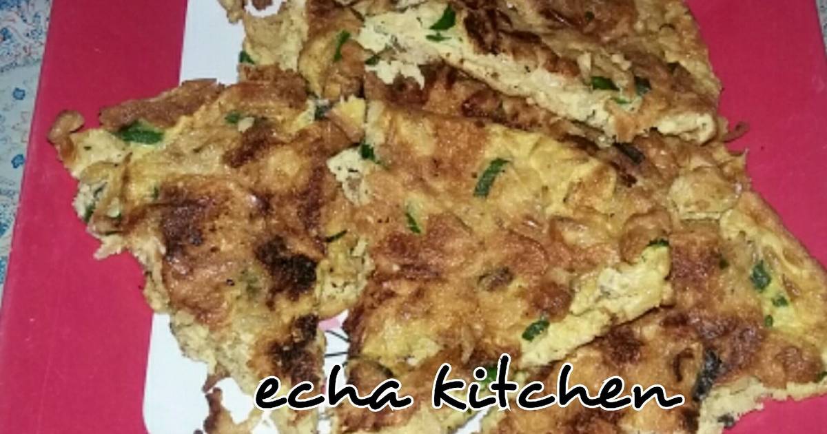 Resep Rebon telor dadar oleh Echa Kitchen 💑 - Cookpad