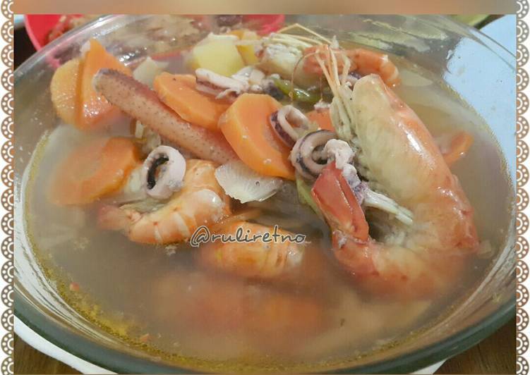 gambar untuk resep makanan tomyam seafood for kids