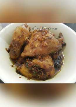 Ayam tumis kecap (soy sauce chicken)