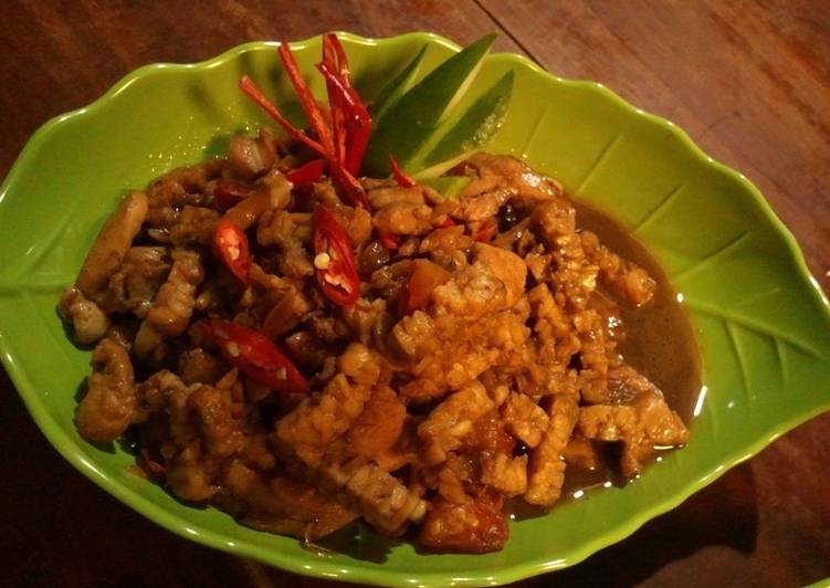 Resep Oseng-oseng Tempe Ayam Oleh Hasti Rahayu