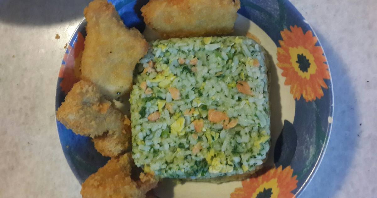Nasi goreng salmon - 6 resep - Cookpad