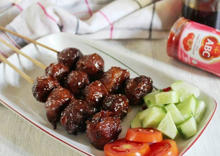 gambar untuk resep Bakso bakar madu