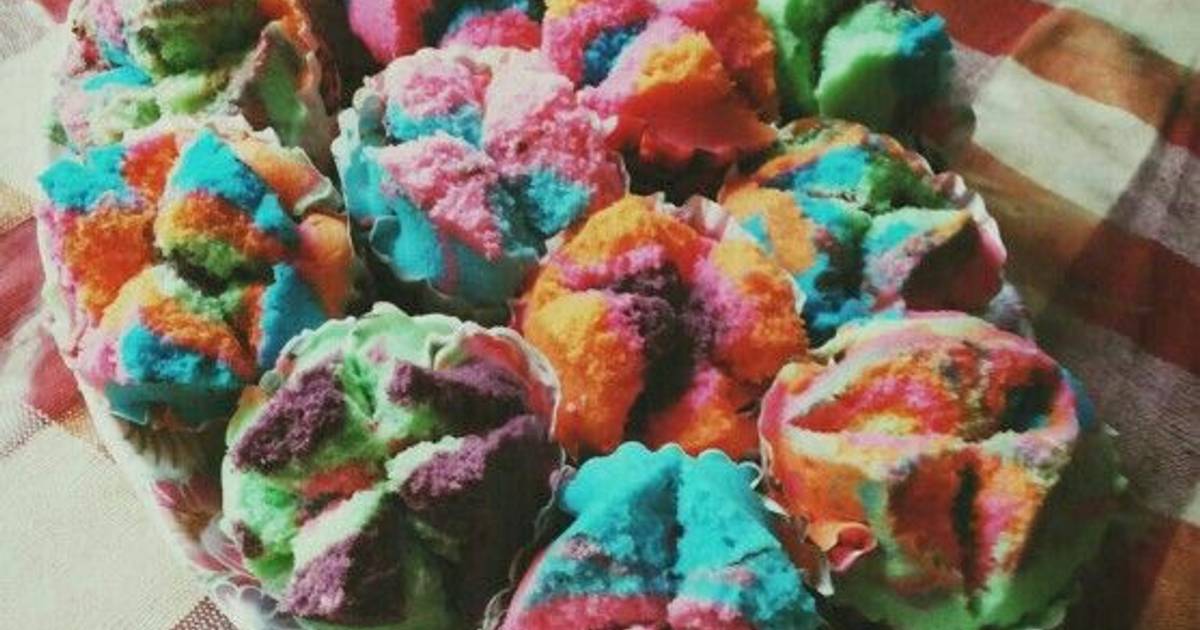 Resep Bolu Kukus Pelangi