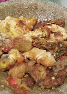 Ayam Geprek Enak Banget (+Saus Tiram)