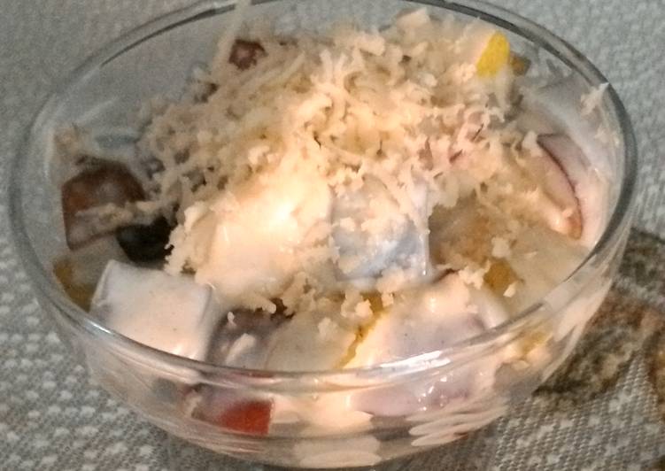 resep makanan Salad Buah