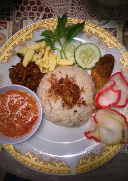 Nasi Uduk Sambal Kacang