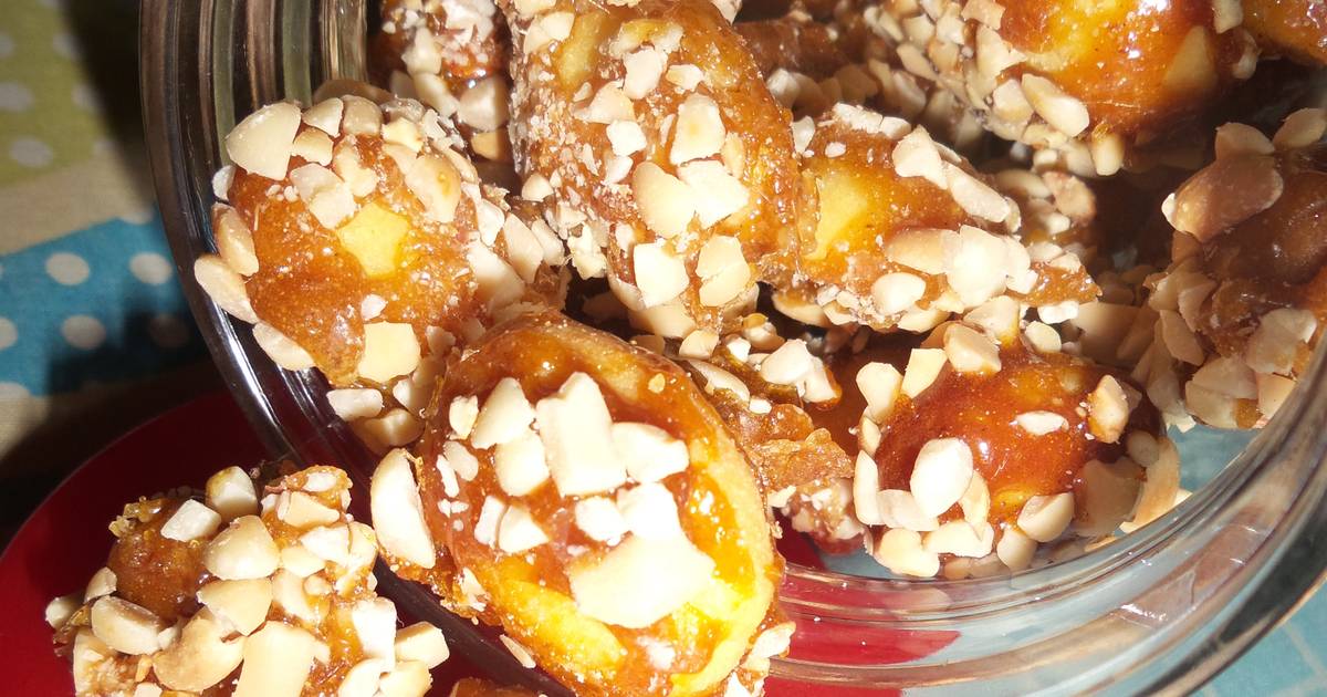 Resep Kuker caramel kacang Resep Kuker caramel kacang