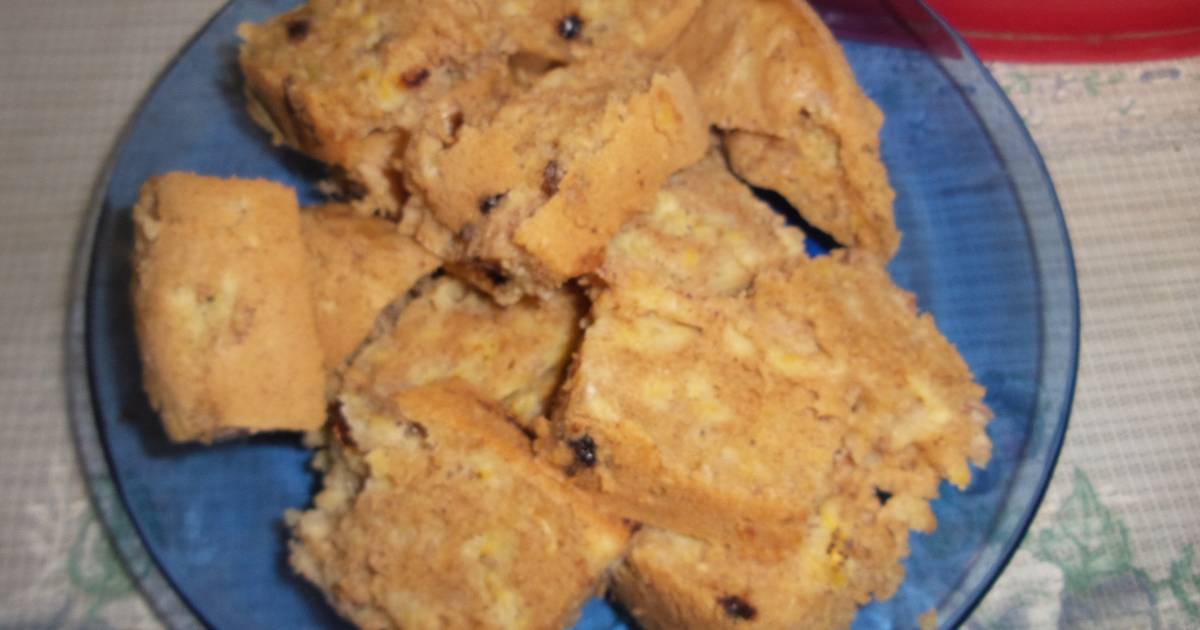 Resep Kue bolu pisang lembut NO MIXER