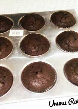 Best Chocolate Cup Cakes, lembut n moist (bisa tanpa mixer)