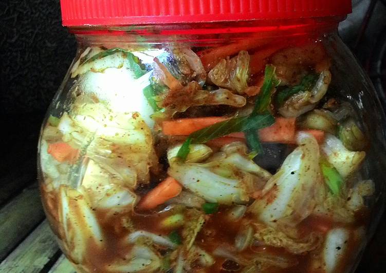 gambar untuk resep Emergency Kimchi (Yangbaechu-kimchi ?????)