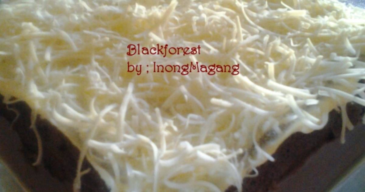 Resep blackforest Resep blackforest