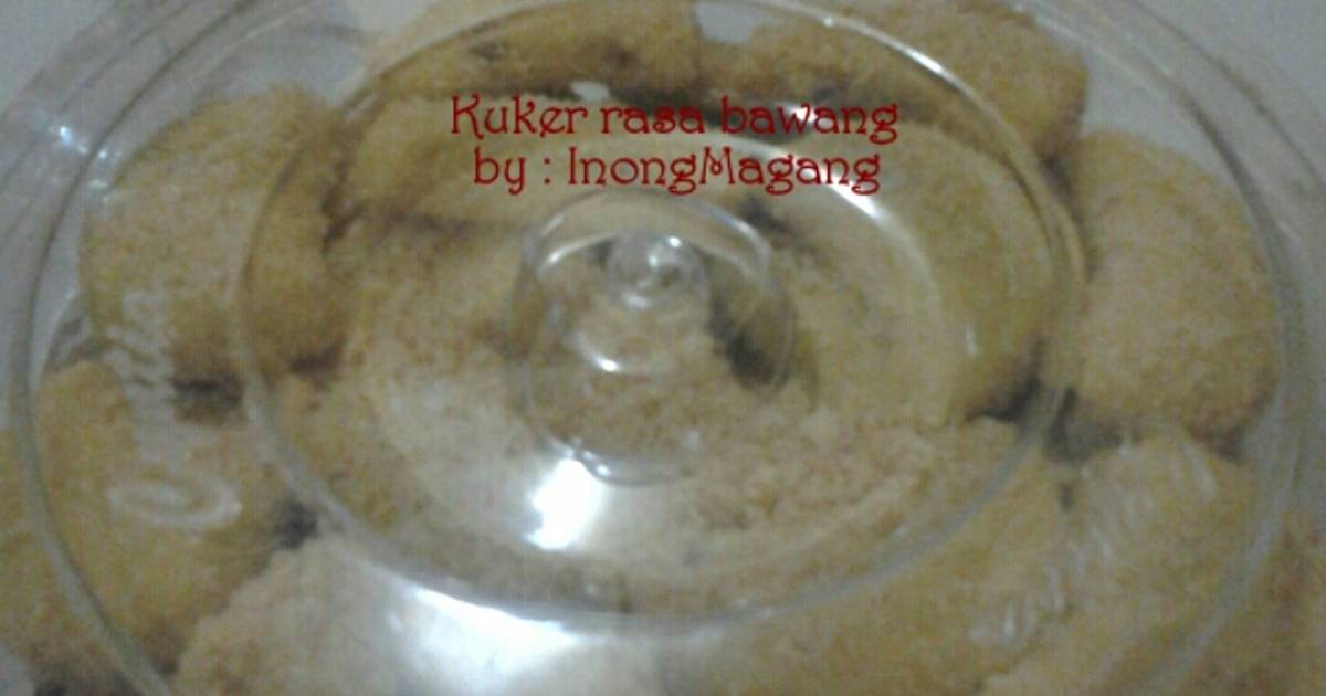 Resep kuker rasa bawang dengan remukan regal