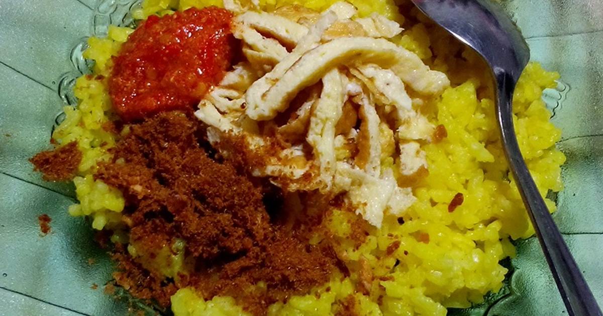 4 resep  nasi  kuning aroma enak dan sederhana Cookpad 