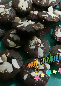 Brownies Panggang Imut Isi Keju