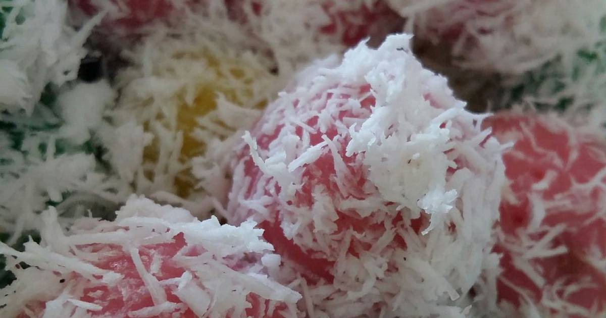 Resep Klepon Rainbow
