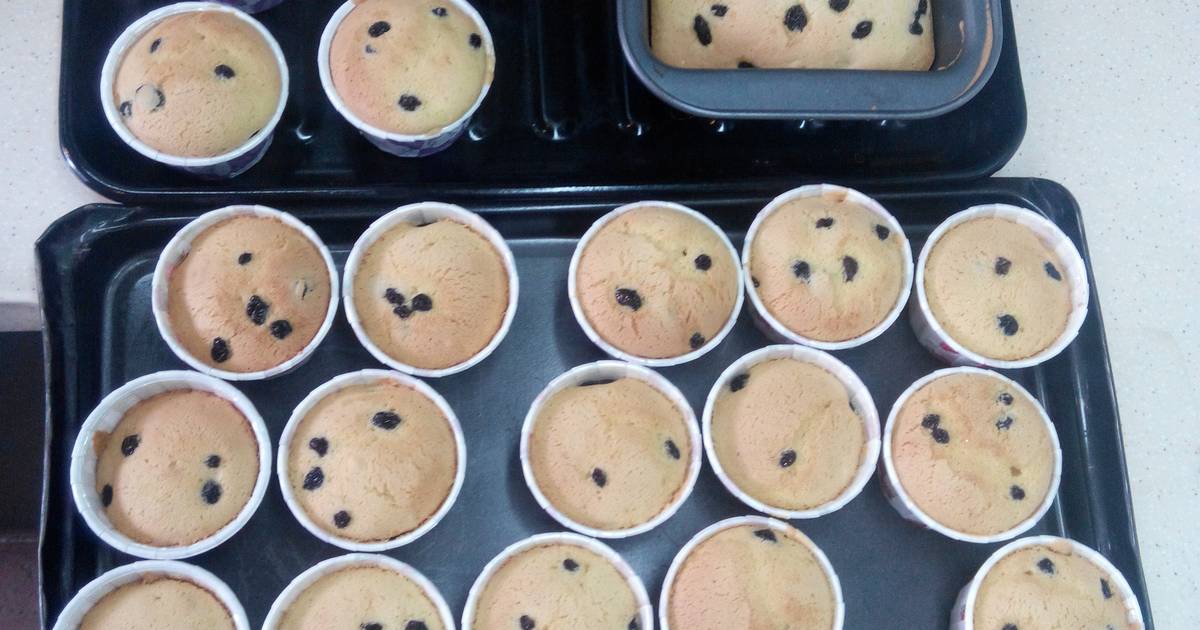 Resep Cup Cake kismis