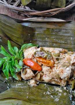 Botok Tahu + Tempe + Lamtoro