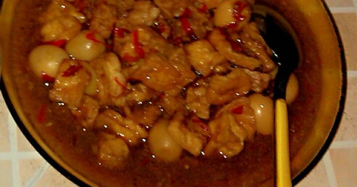  Resep  Semur telur  puyuh  tahu tempe oleh rofik munif Cookpad