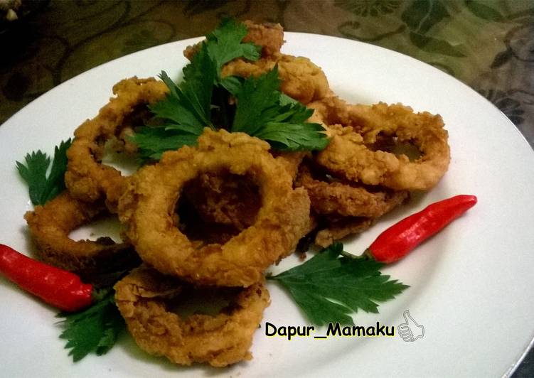 resep Cumi Goreng Cincin Crispy