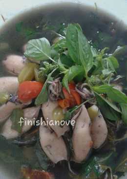 Cumi-cumi bumbu rujak pedas