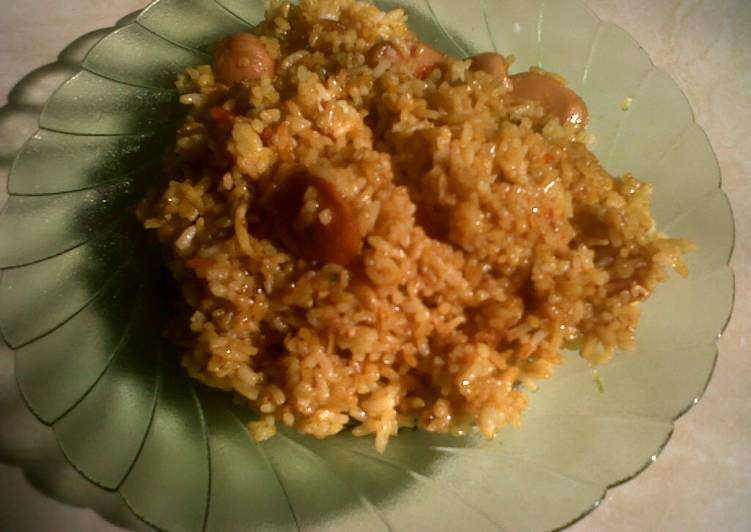  Resep  Nasi  Goreng  Teri Sosis Setan  oleh Mommy Cleo 