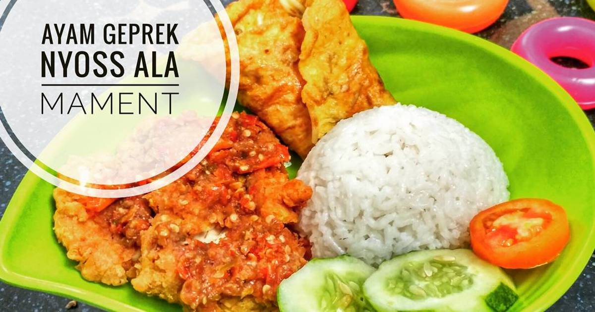  Resep  Ayam  Geprek  Nyoss oleh Lisha Mamentu Cookpad 