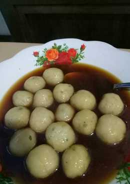 Cilok kuah vegetarian simple