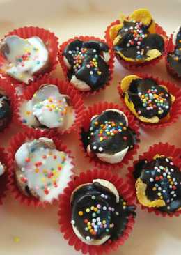 kue cokelat lebaran