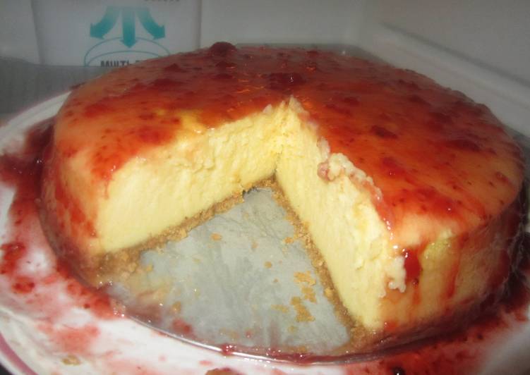 resep Cheddar cheese cake