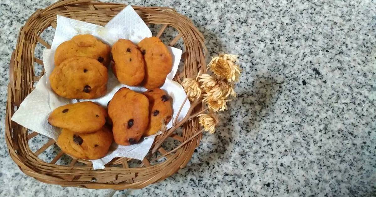 Resep pumpkin chocolate chip cookies
