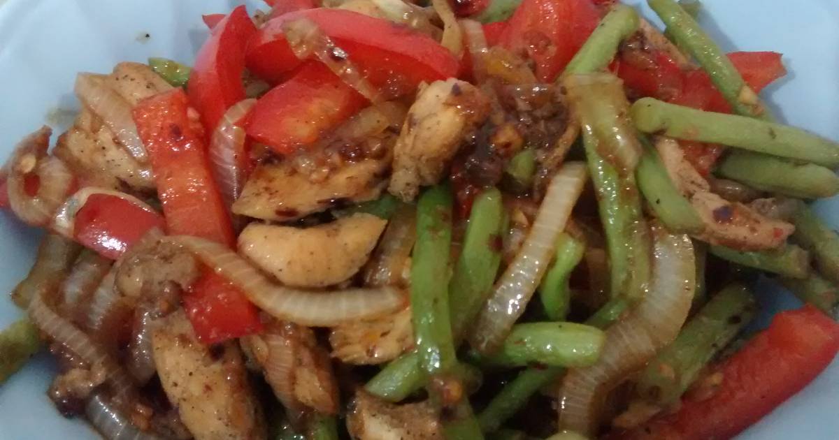  Resep  Tumis ayam buncis enak oleh Lily Minarosa Cookpad