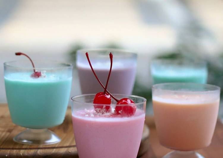 resep lengkap untuk Silky Pudding