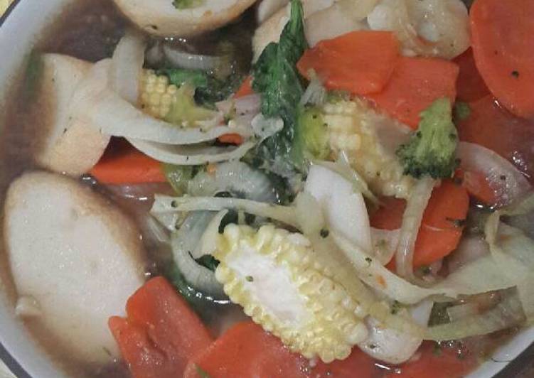 resep masakan Capcay kuah