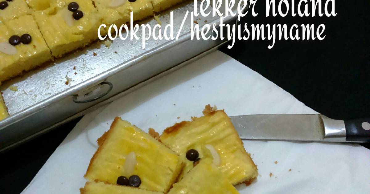 Resep Lekker holand Resep Lekker holand