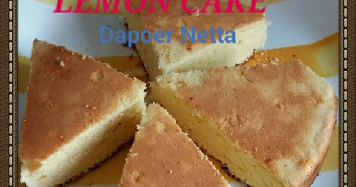 Resep Lemon Cake sederhana