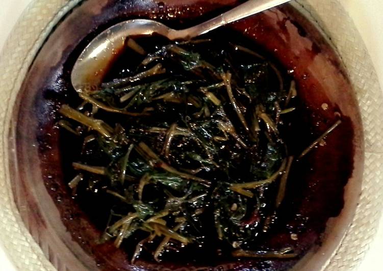 gambar untuk cara membuat rujak kangkung ala saya