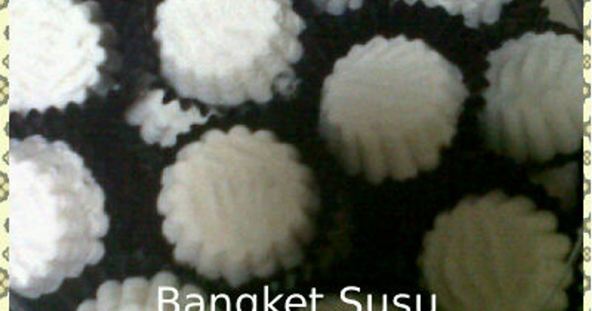 Resep kue bangket susu keju