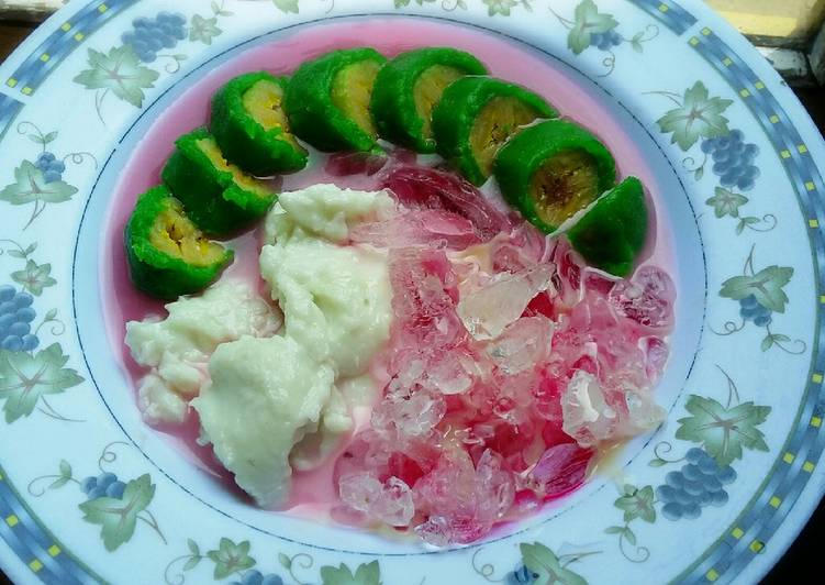 gambar untuk resep Es Pisang Ijo