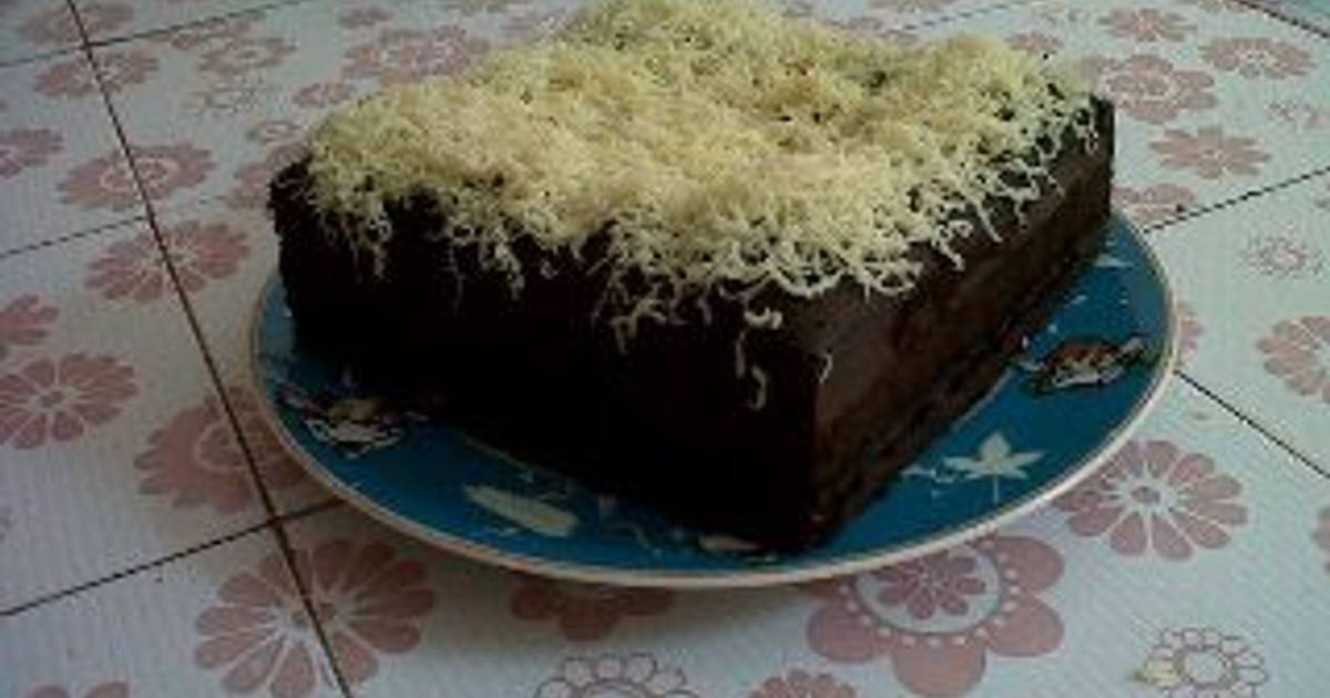 Resep brownis kukus keju