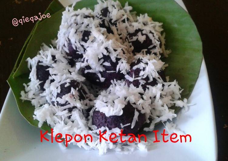  Resep  Klepon Ketan Item  oleh Kiena Cookpad