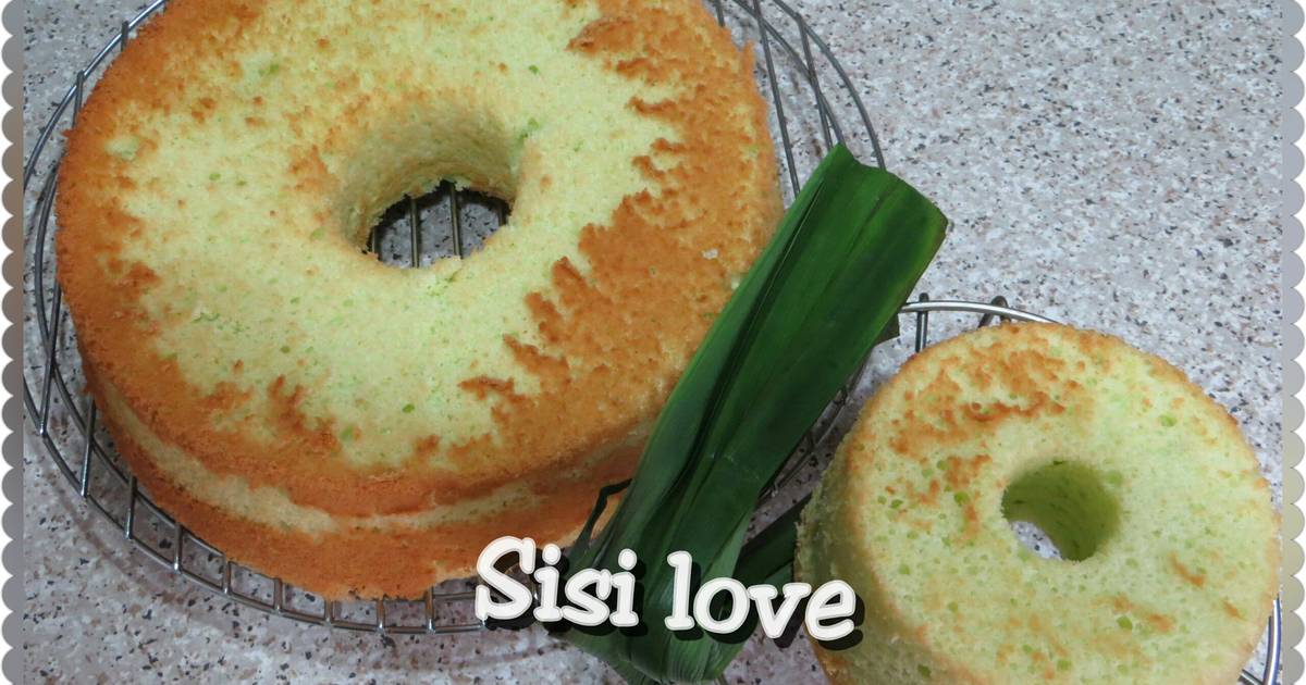 Resep Chiffon cake pandan