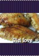 Oven sayap daging ayam