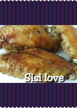 Oven sayap daging ayam