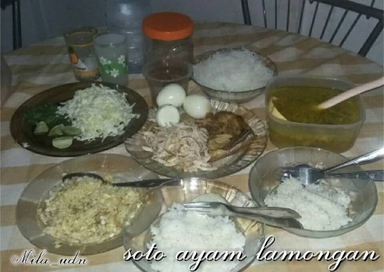 resep makanan Soto ayam lamongan