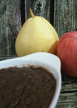 One Bowl Pear Apple Brownie (Brownies Pirepel)